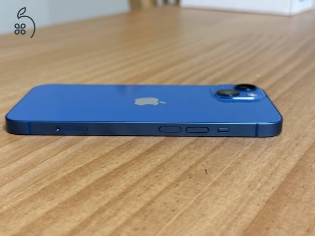 iPhone 13 Kék 128Gb + Magsafe tok + 2in1 töltő és egyebek