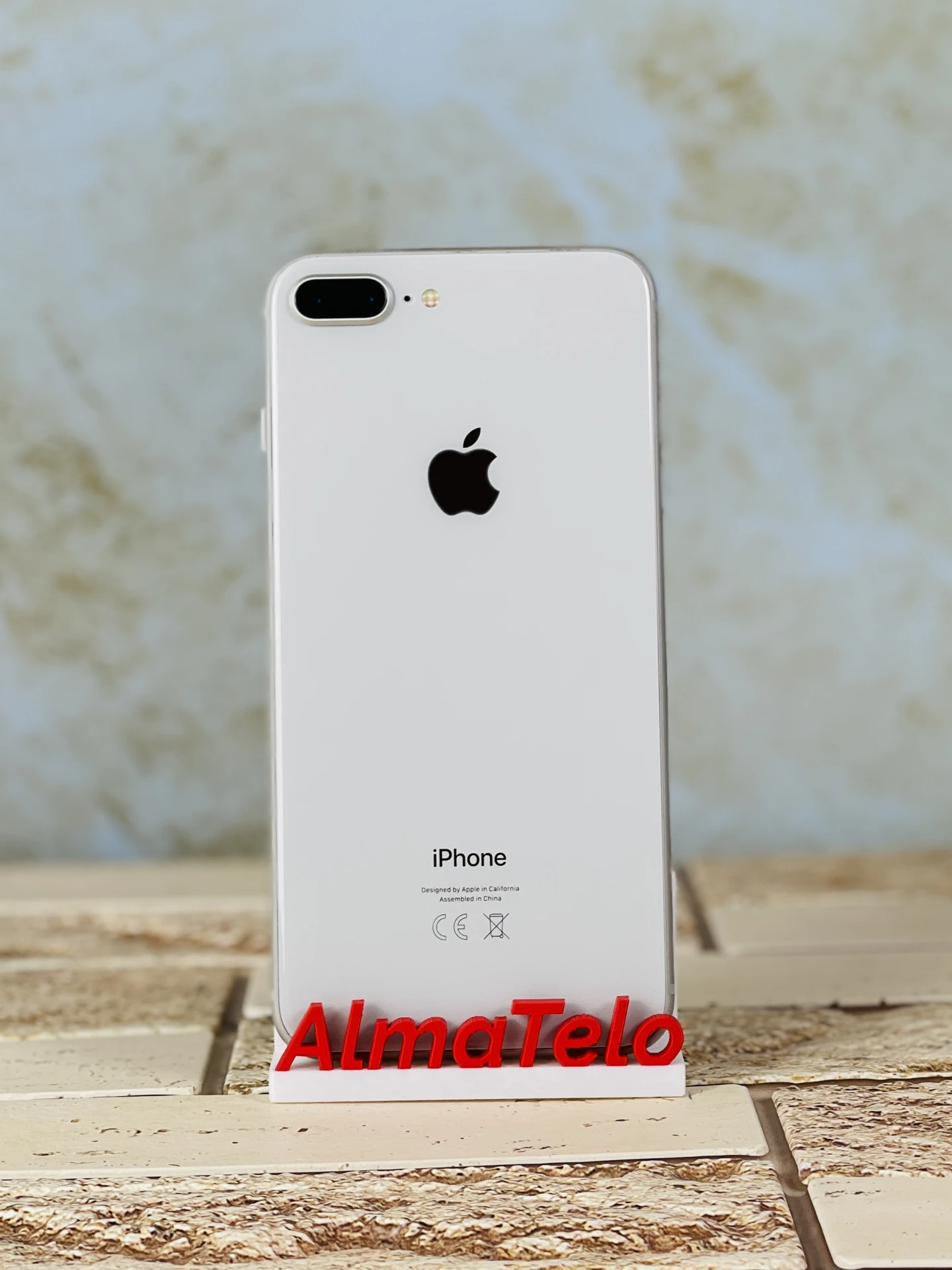 Apple iPhone 8 Plus 64 GB Silver 100% akku - 24 hónap Garancia