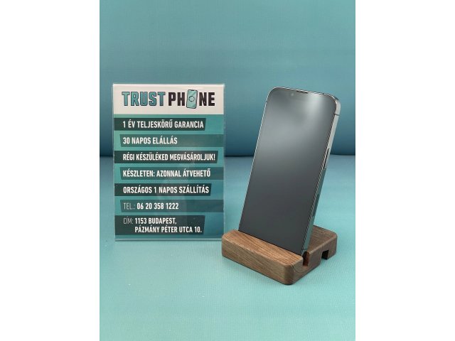 !! 1 ÉV GARANCIA !! iPhone 13 Pro Graphite 256 GB – TRT1031 – 100% AKKU