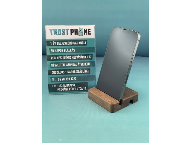 !! 1 ÉV GARANCIA !! iPhone 13 Pro Graphite 256 GB – TRT1033 – 100% AKKU