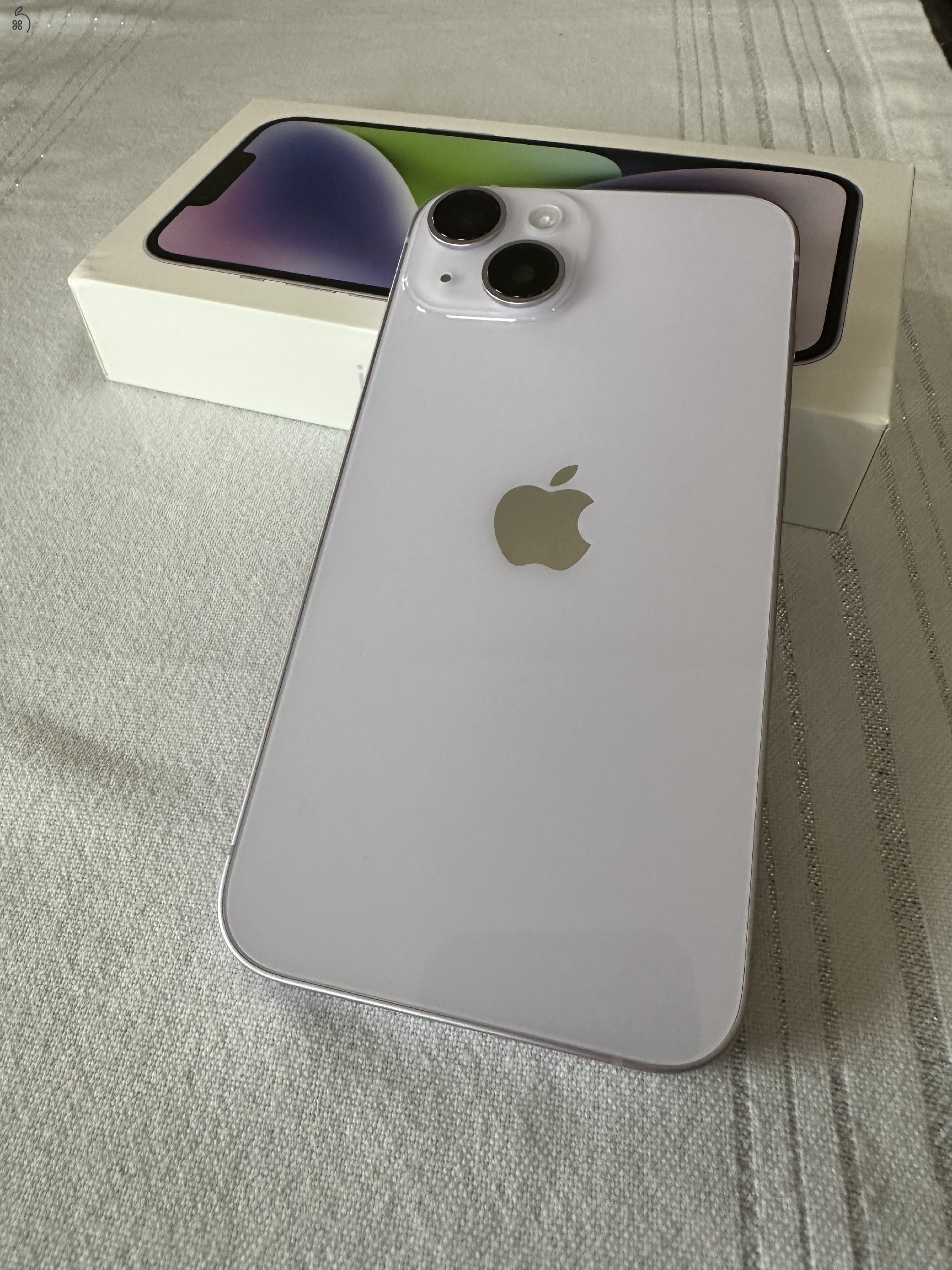 iPhone 14 PURPLE, 128 GB kártyafüggetlen – 87% akku