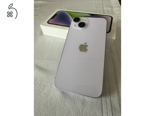 iPhone 14 PURPLE, 128 GB kártyafüggetlen – 87% akku