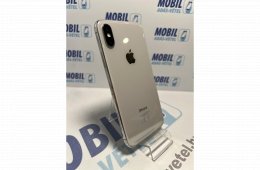 Apple iPhone X 256 GB Silver - Vodafone - akku 83% - 12 hó garancia