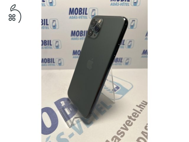 Apple iPhone 11 Pro 64 GB Midnight Green - akku 100% - 12 hó garancia