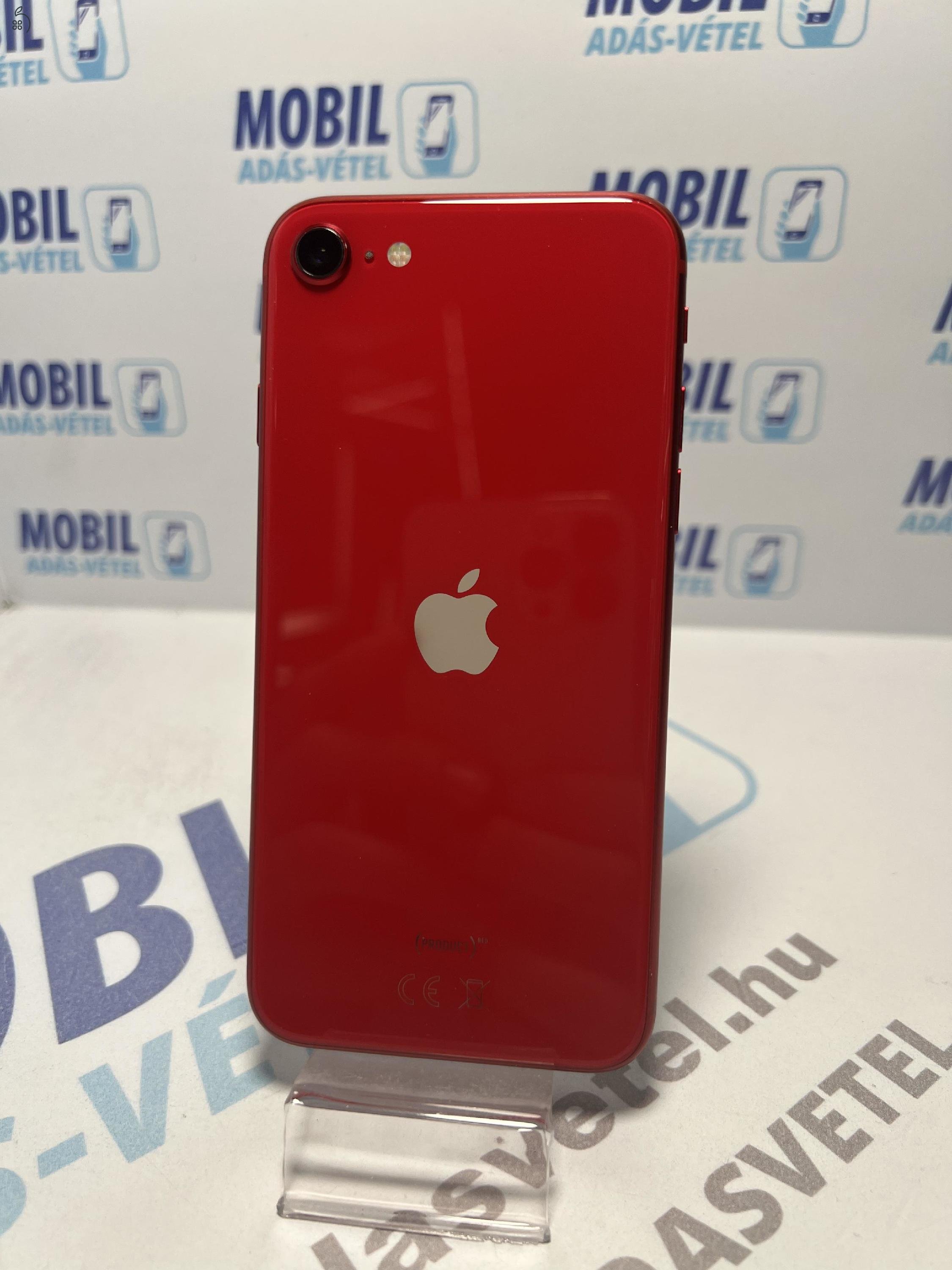 Apple iPhone SE2020 64 GB Red - akku 100% - 12 hó garancia