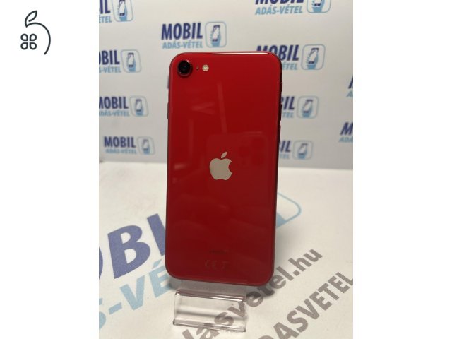 Apple iPhone SE2020 64 GB Red - akku 100% - 12 hó garancia