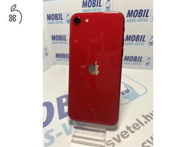 Apple iPhone SE2020 64 GB Red - akku 100% - 12 hó garancia