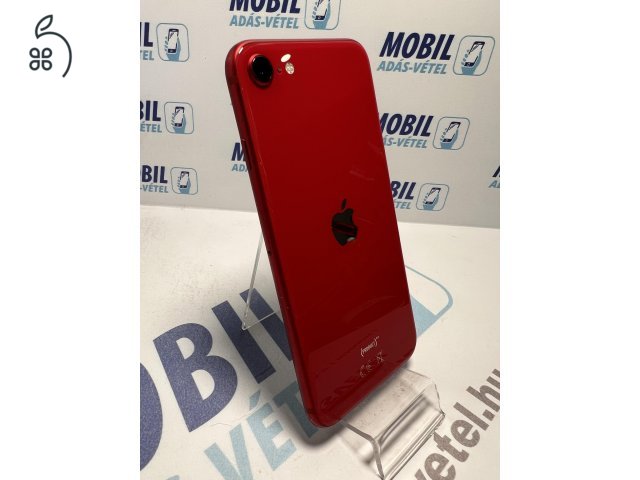 Apple iPhone SE2020 64 GB Red - akku 100% - 12 hó garancia