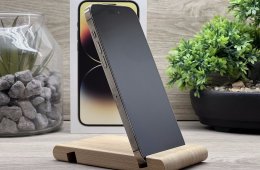 Hibátlan iPhone 14 Pro Max Gold 256GB 2 ÉV Garanciával Számlával Aksi 92%