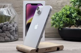 Hibátlan iPhone 14 Starlight 128GB 2 ÉV Garanciával Számlával Aksi 96%