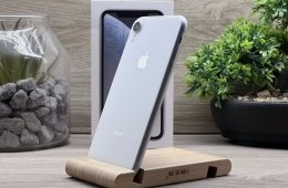 iPhone XR White 64GB 2 ÉV Garanciával Számlával Aksi 92%