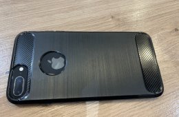 iPhone 8 Plus 256 GB Space Black, karcmentes, kártyafüggetlen, tok+fólia