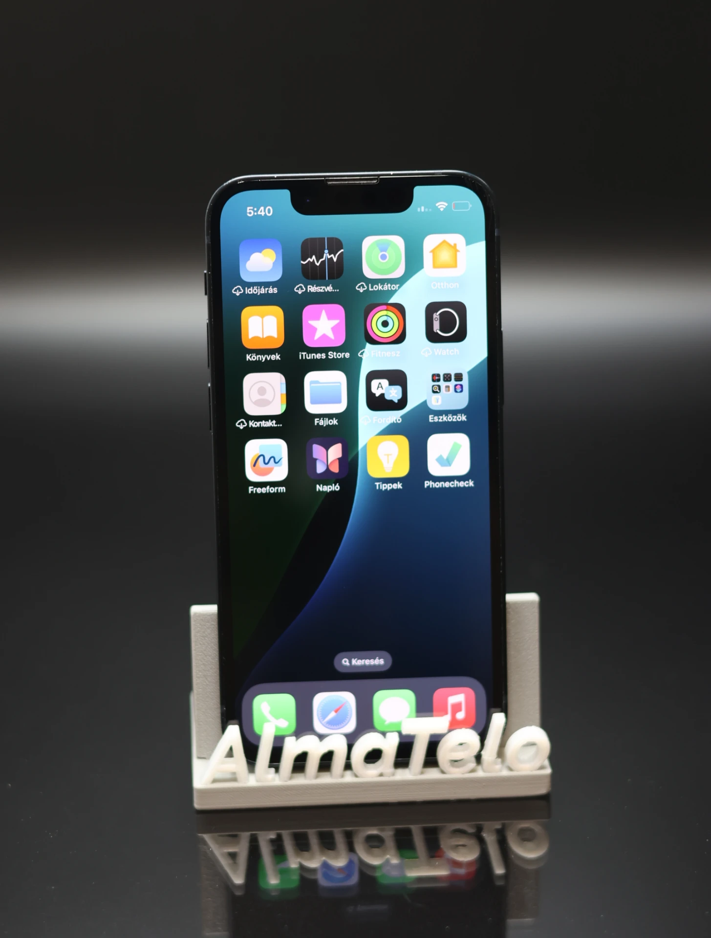 Apple iPhone 13 Mini 256 GB Midnight 100% akku - 12 HÓ GARANCIA
