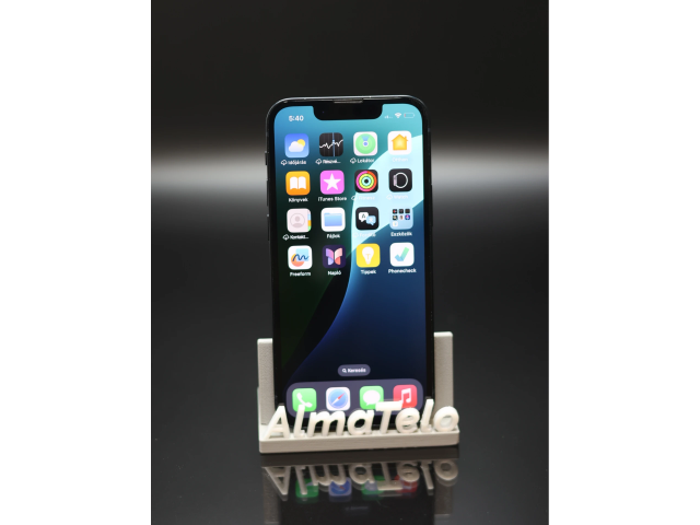 Apple iPhone 13 Mini 256 GB Midnight 100% akku - 12 HÓ GARANCIA