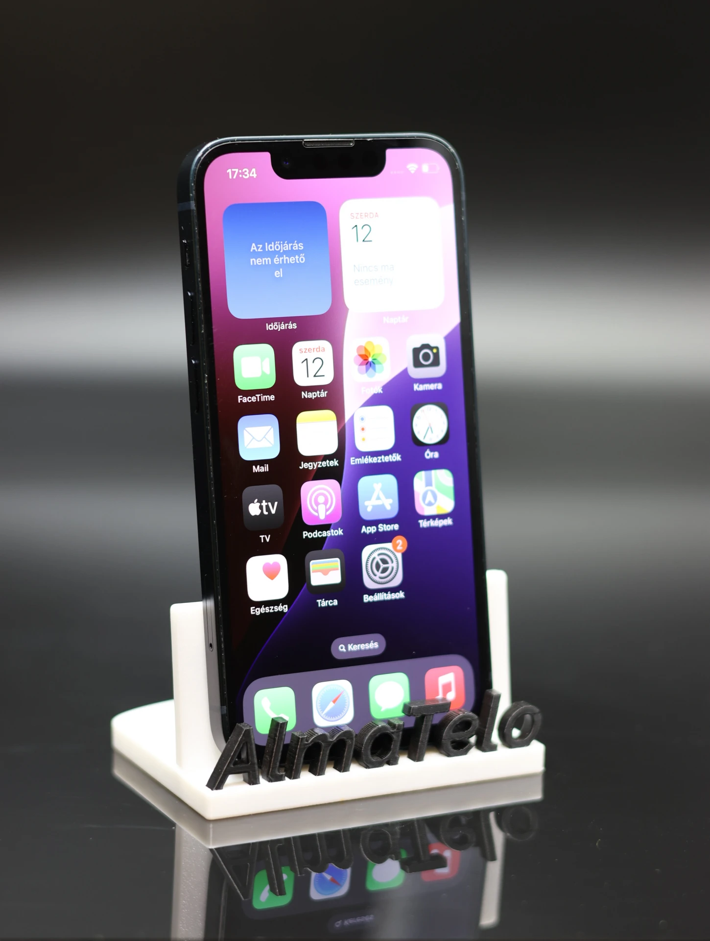 Apple iPhone 13 Mini 128 GB Midnight 93% akku - 12 HÓ GARANCIA
