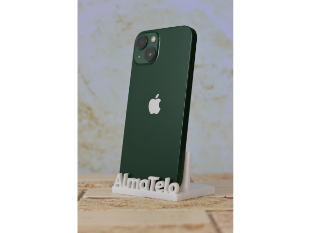 Apple iPhone 13 128 GB Green 100% akku - 24 hónap Garancia