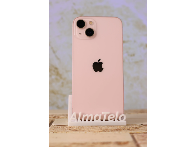 Apple iPhone 13 128 GB Pink 100% akku - 24 hónap Garancia