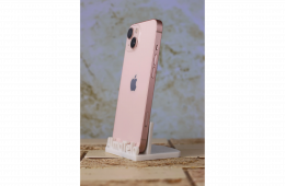 Apple iPhone 13 128 GB Pink 100% akku - 24 hónap Garancia