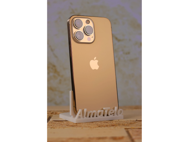 Apple iPhone 13 Pro 256 GB Gold 100% akku - 24 hónap Garancia