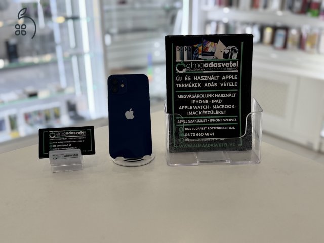 iPhone 12 64GB Független Újszerű/1-3 hónap gar./Akku 100%/p3968