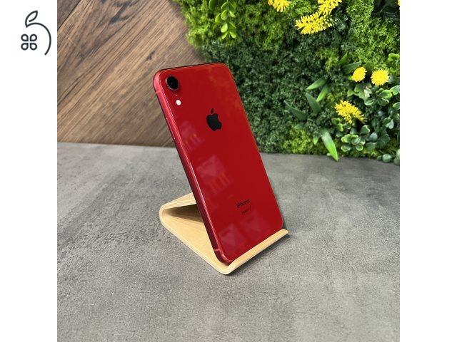 Apple iPhone XR 64GB Piros, használt - 1 év iON Store garanciával!