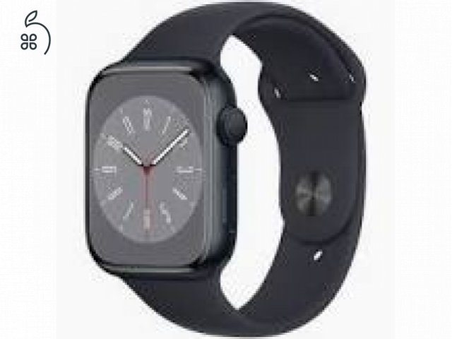 Apple Watch Series 8 45mm Midnight Wifi+Cellular - 1 ÉV GARANCIA, 89% Akkumulátor, DD01