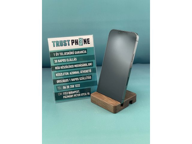 !! 1 ÉV GARANCIA !! iPhone 13 Pro Max Graphite 256 GB – TRT1037 – 100% AKKU