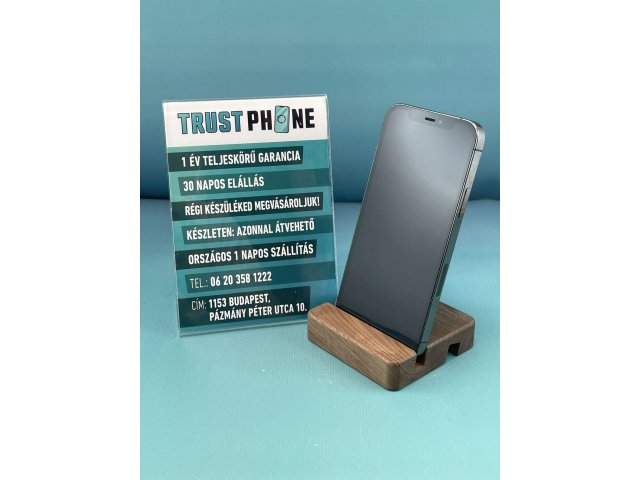 !! 1 ÉV GARANCIA !! iPhone 12 Pro Graphite 128 GB – TRT1046 – 100% AKKU