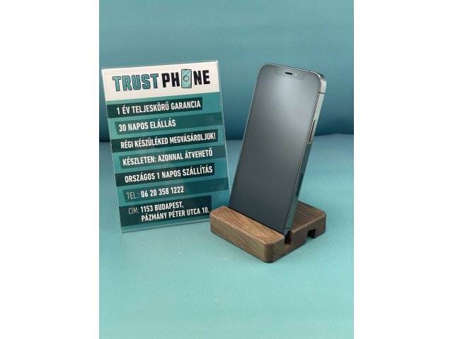 !! 1 ÉV GARANCIA !! iPhone 12 Pro Graphite 128 GB – TRT1049 – 100% AKKU