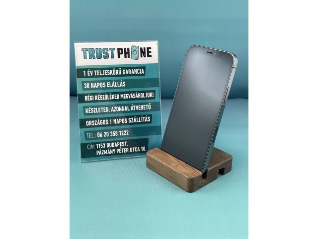 !! 1 ÉV GARANCIA !! iPhone 12 Pro Graphite 128 GB – TRT1050 – 100% AKKU