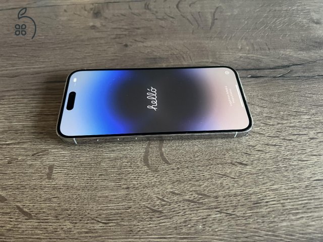 iPhone 14 Pro max 256 GB Silver - 90 százalékos Akku - gyári állapotban - 30 nap garancia