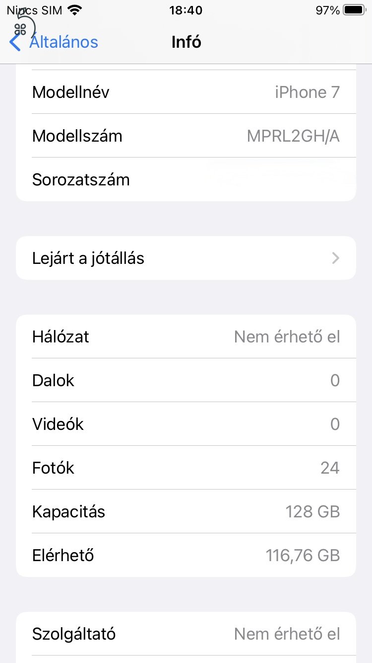 Iphone  7 128 G Piros