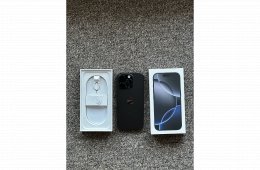 iPhone 16 Pro BLACK 256 GB FÜGGETLEN, NEM SZOLGÁLTATÓS, KP-s vásárlás