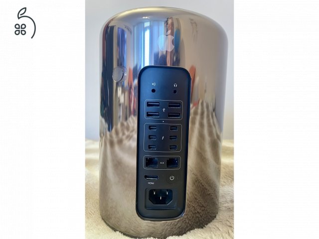 Nagyon szép Mac Pro 6,1 Intel Xeon 1680v2, 8/16, 32GB RAM, 2xFirePro 500 3GB