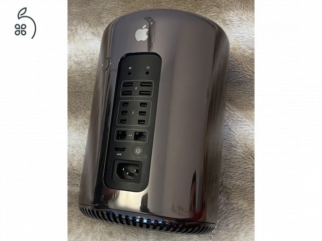 Nagyon szép Mac Pro 6,1 Intel Xeon 1680v2, 8/16, 32GB RAM, 2xFirePro 500 3GB