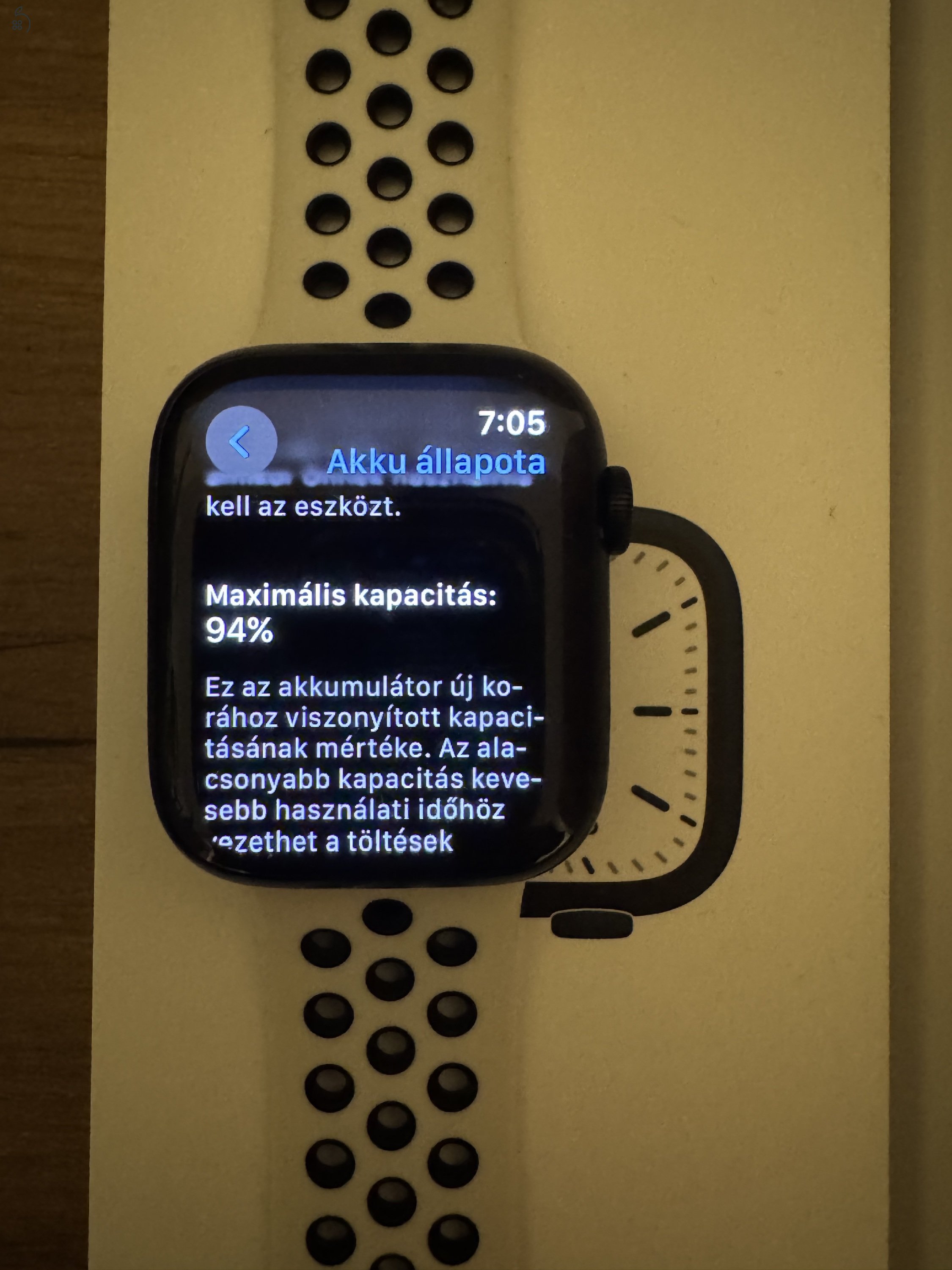 Eladó Apple Watch Series 7 45mm GPS!