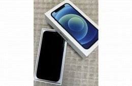 iPhone 12 Mini, Blue, 128Gb, 100% akkumulátor, Független