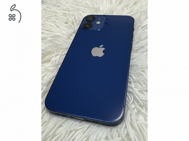 iPhone 12 Mini, Blue, 128Gb, 100% akkumulátor, Független