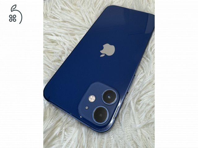 iPhone 12 Mini, Blue, 128Gb, 100% akkumulátor, Független