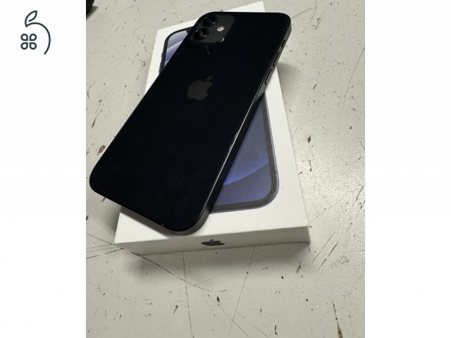 iPhone 12, Black, 64Gb, 86% akkumulátor, Független 