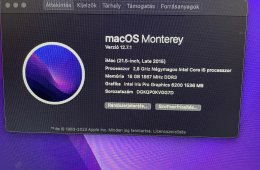 Imac 21.5 inch - I5 pocesszor 16GB