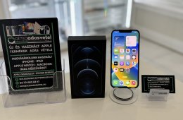 iPhone 12 Pro Max 256GB Kék Újszerű/1-3 hónap gar./Akku 83%/p3975