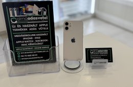 iPhone 12 Mini 128GB Független Újszerű/1-3 hónap gar./Akku 100%/p3978