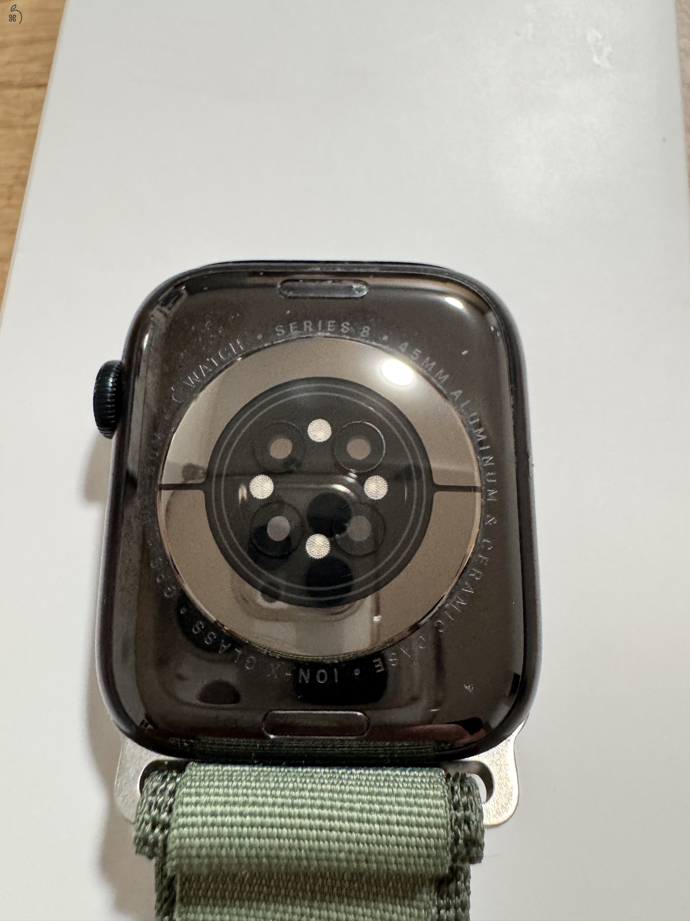 Apple Watch  Series 8 Midnight 45mm GPS alumínium