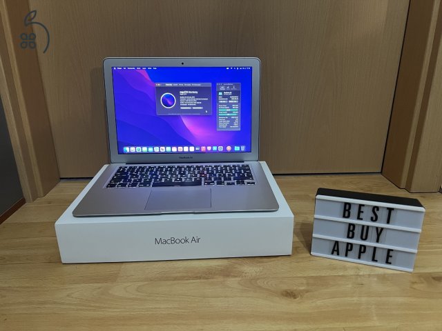 2017 MacBook Air 13 / i5 / 8GB / 128GB SSD / Magyar / 91% Aksi / Korrekt Áron Eladó ! ! !