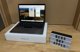 2019 Retina MacBook Air 13 / i5 1.6GHz / 8GB / 256GB SSD / Magyar / Space Gray / Új Aksi / Eladó