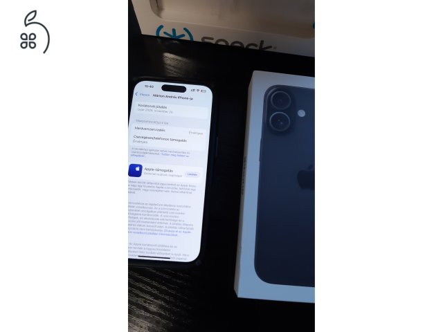 iPhone 16 128GB fekete