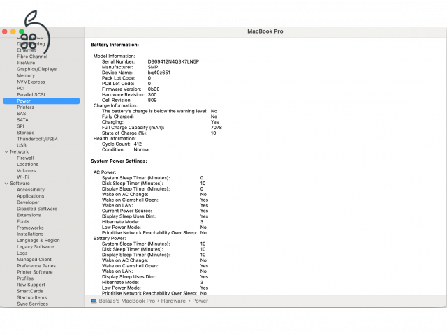 Eladó gyönyörű állapotban levő 2019-es Apple MacBook Pro 16” eredeti dobozával, töltőjével. Intel i9 processzor 1TB SSD, 16GB RAM