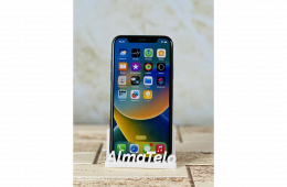 Apple iPhone X 64 GB Space Gray 100% akku - 24 hónap Garancia