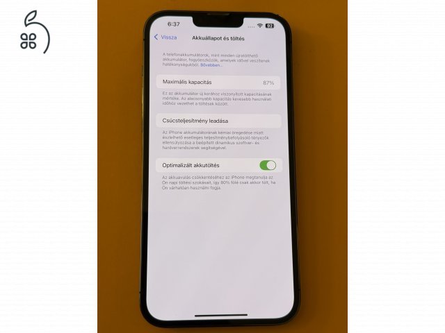 Eladó iPhone 13 Pro Max – Kiváló állapot